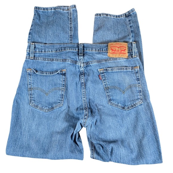 Levi's 517 Bootcut Jeans Mens Denim Blue Classic Fit - Picture 3 of 6